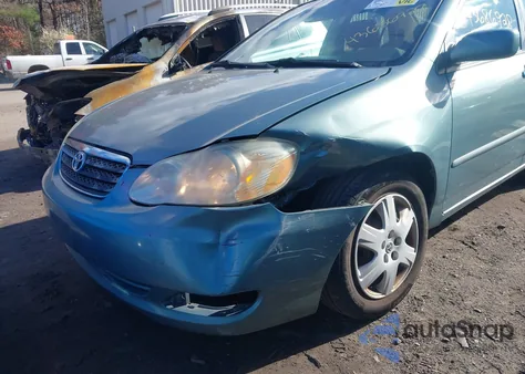 2005 Toyota Corolla Le z USA, uszkodzony, nr VIN 2T1BR32E95C498219